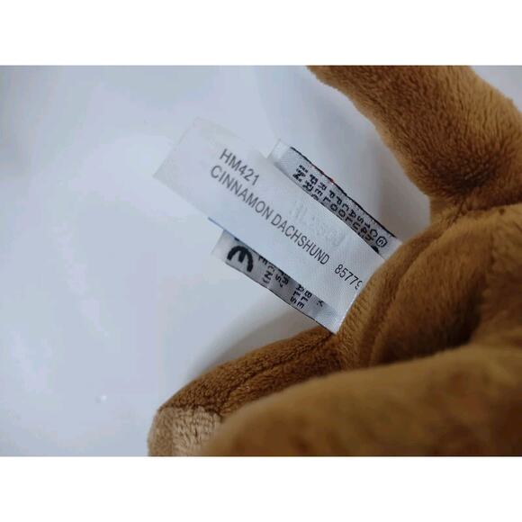 Webkinz Cinnamon Dachshund Plush Ganz Hotdog Weenie Dog Stuffed Animal #HM421 - Picture 12 of 12